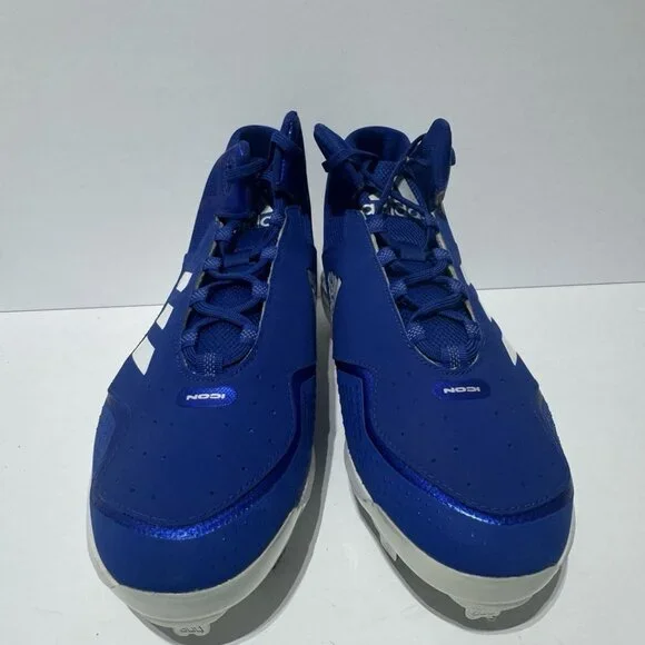 adidas Mens Icon 7 Mid Baseball Cleats Size 16 M - Picture 3 of 6